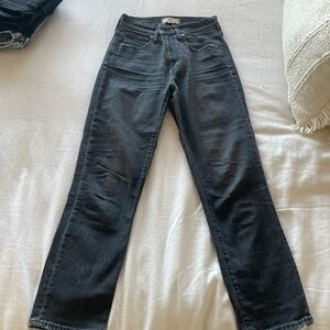 Madewell jeans: The perfect vintage crop.  Size 24